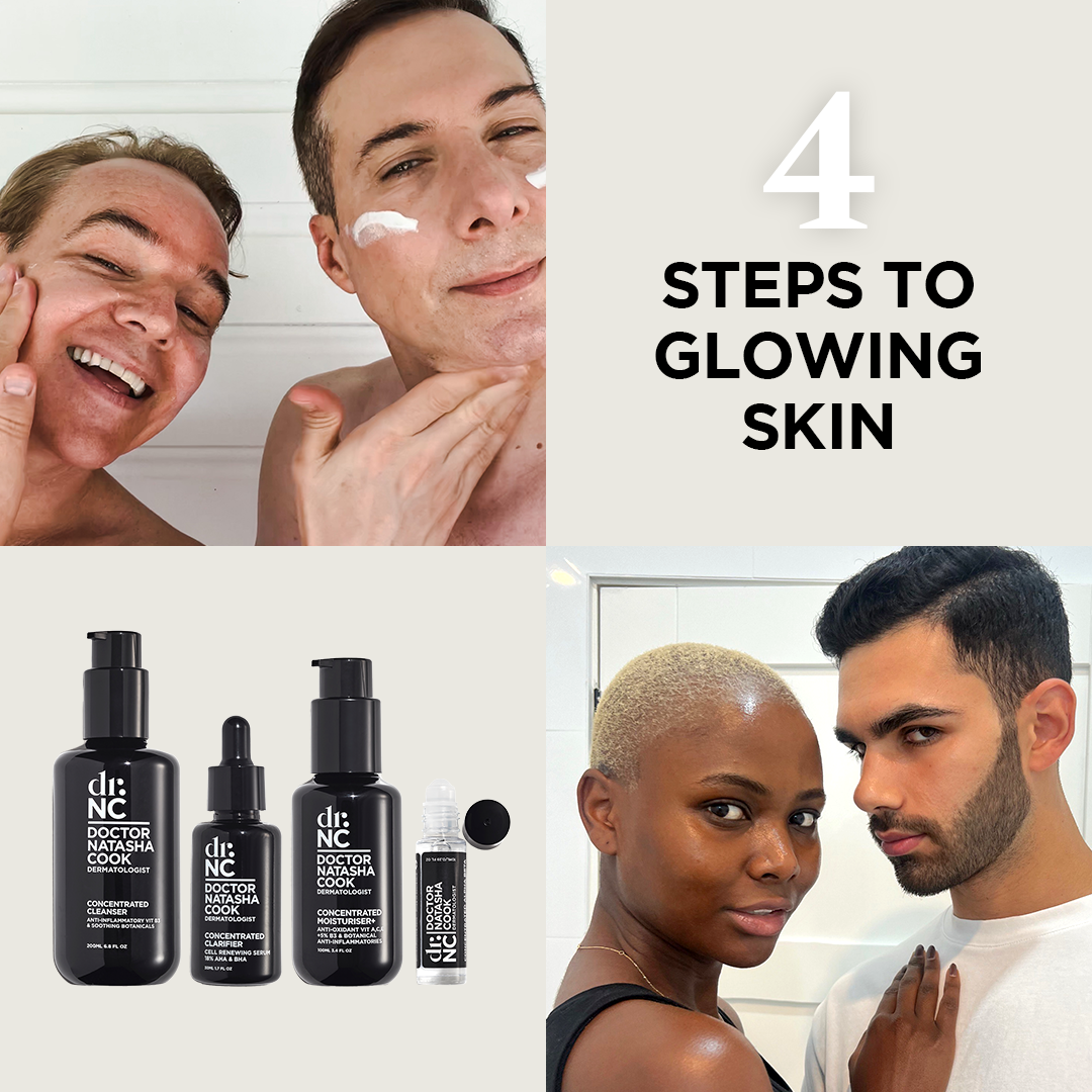 The dr.NC 4 step Approach to Glowing Skin