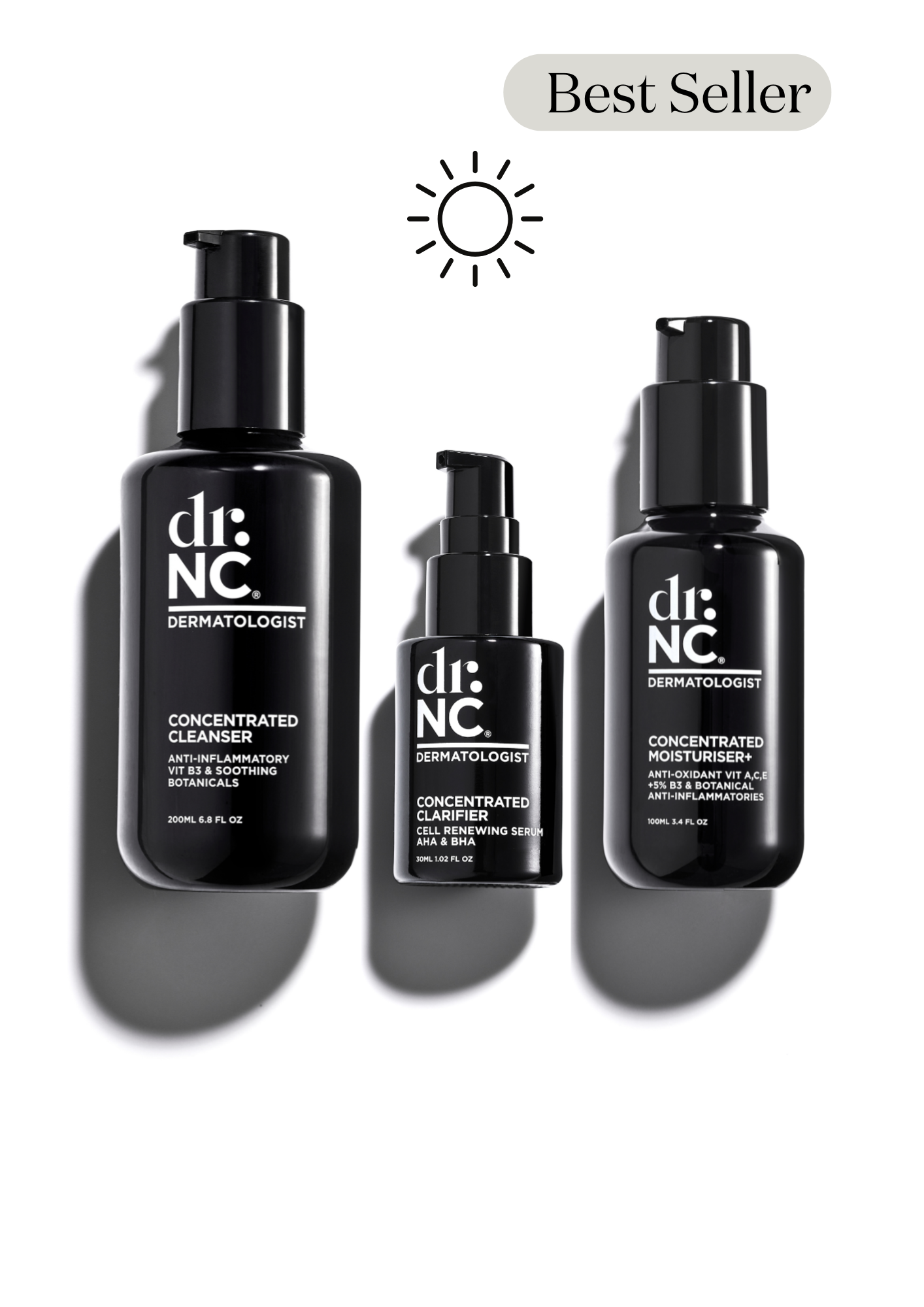 Skincare Starter Pack , Simple 1-2-3 | Dr Natasha Cook
