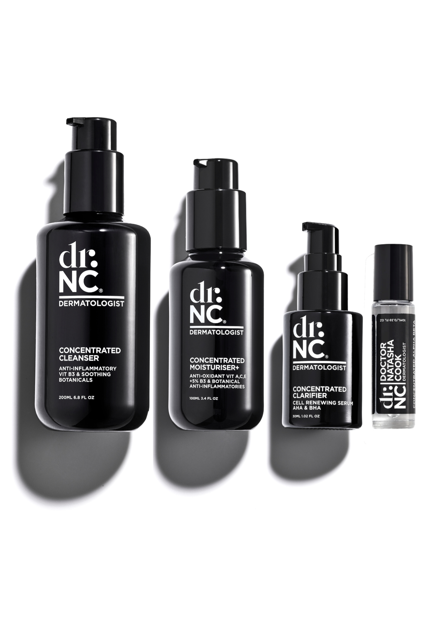 TOTAL SKIN GLOW + ACNE KIT | Dermatologist Skincare – drNC Skin