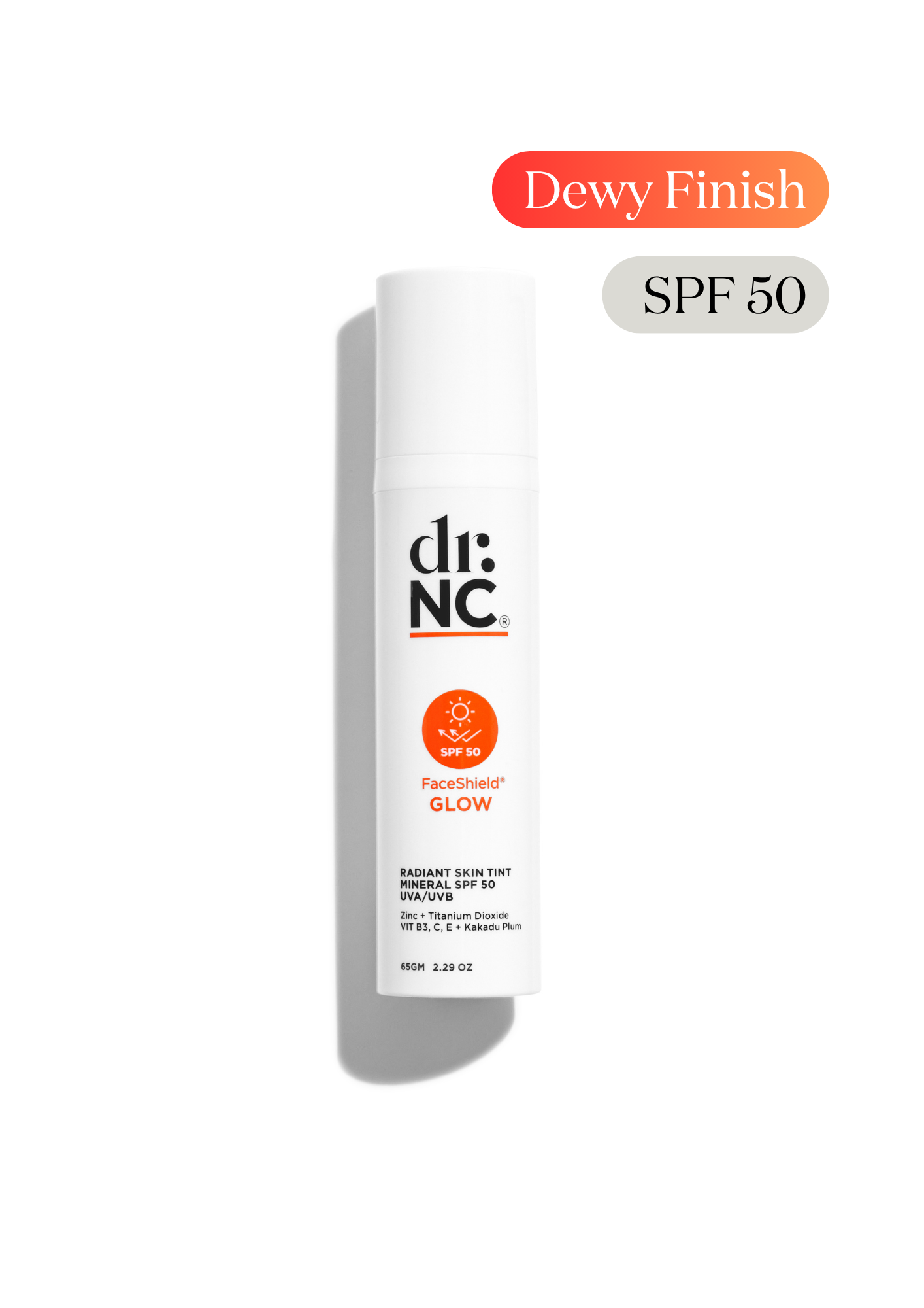 drNC FACESHIELD GLOW SPF 50 - INVISIBLE DEWY FINISH – drNC Skin