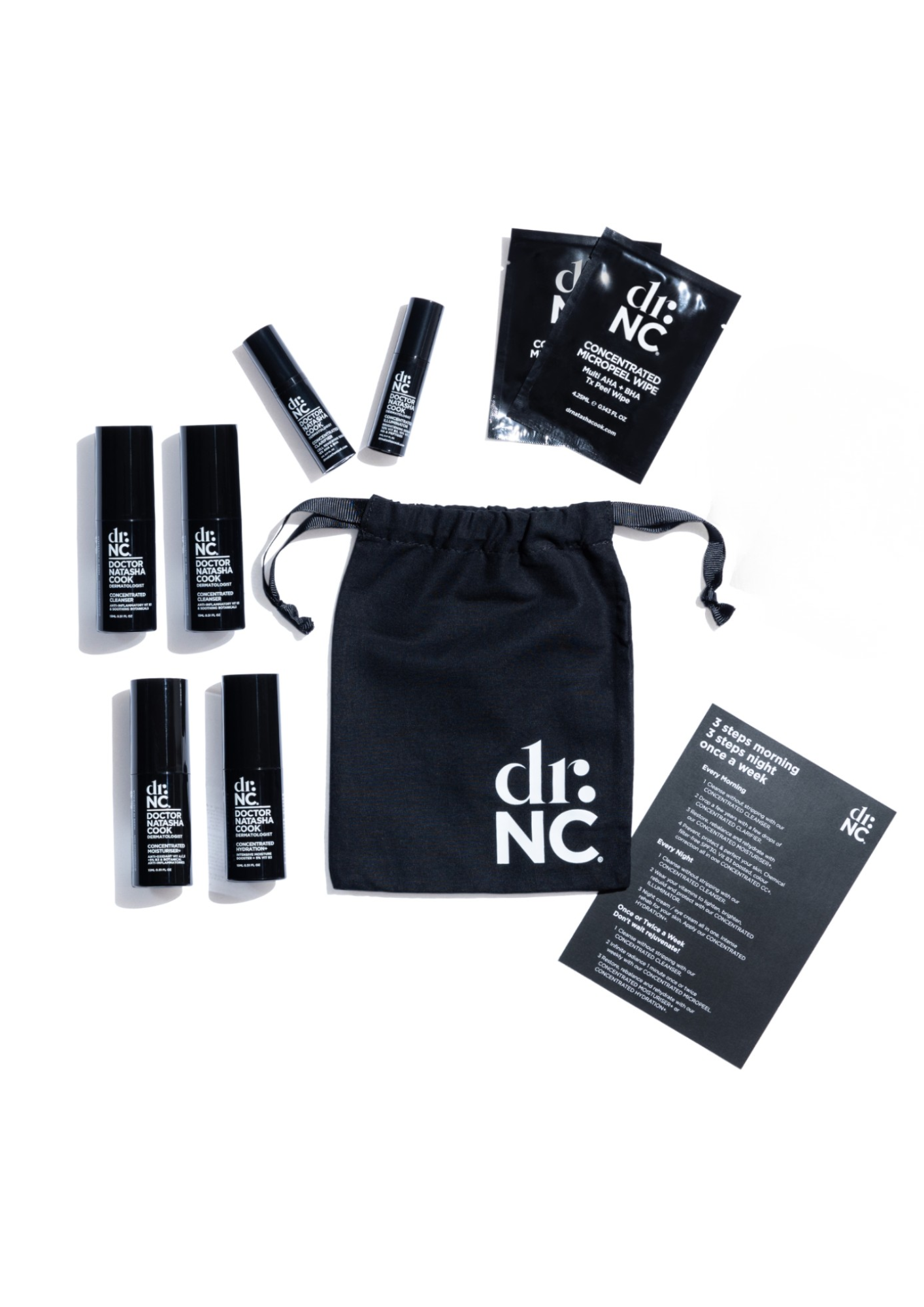 drNC TRAVEL ESSENTIALS MINI KIT – drNC Skin | Dr Natasha Cook