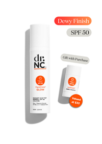 drNC FACESHIELD GLOW SPF 50 - SHEER DEWY FINISH