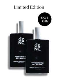 drNC DRY BODY OIL BUNDLE x2 SAVE $125