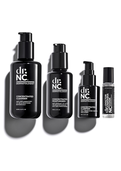 TOTAL SKIN GLOW + ACNE KIT | Dermatologist Skincare – drNC Skin