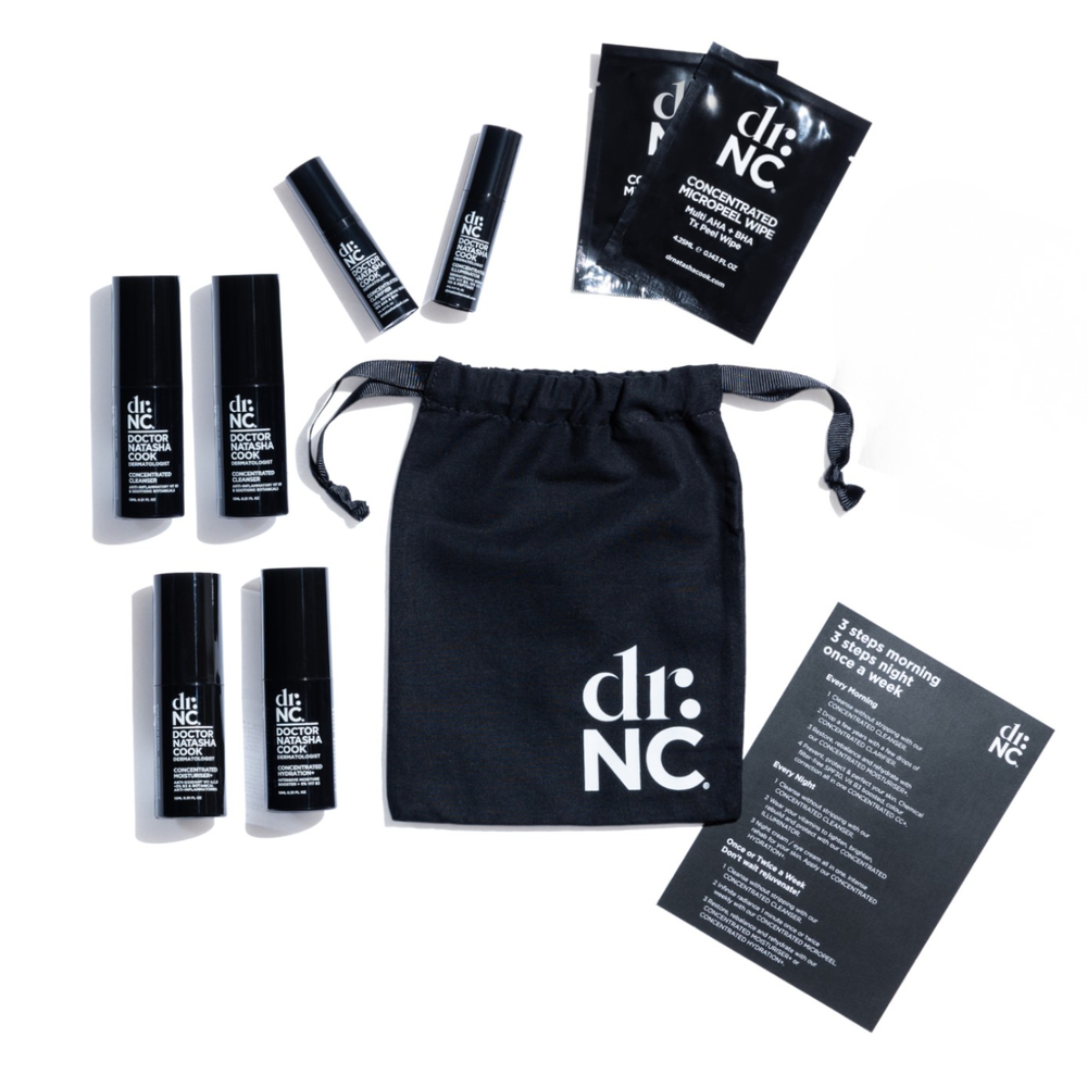 drNC TRAVEL ESSENTIALS MINI KIT – drNC Skin | Dr Natasha Cook